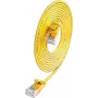 Wirewin Cat6A Slim Ethernet patch kábel, U/UTP, 1m, žltý, 10Gbps SLIM-L-UU-K6A 1.0 YE