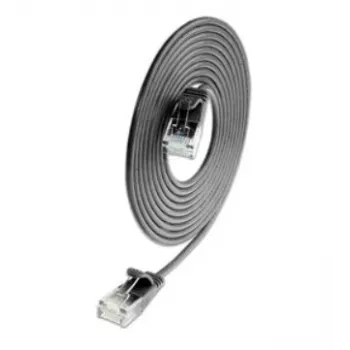 Wirewin SLIM CAT6A 10 Gigabit Slim patch kábel, U/UTP, 3,6mm priemer, čierna, 1,5m SLIM-L-UU-K6A 1.5 BK