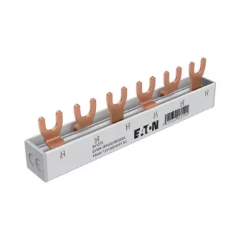 Eaton 3-fázová vidlicová prúdová lišta EVGK-3PHAS/6MODUL 63A 400V 6 modulov (EP-501075)