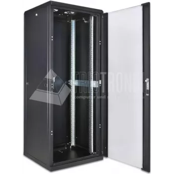 Wirewin CAB 800X800X42U BL 42U 19-palcový samostatne stojaci sieťový rozvádzač, 800x800x2000 mm, čierna RAL 9005