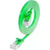 Wirewin Cat.6 U/UTP Slim Ethernet patch kábel, 0,15 m, zelená PKW-SLIM-KAT6 0.15 GN