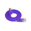 Wirewin Cat6 U/UTP Slim Ethernet patch kábel, 0,25 m, fialová PKW-SLIM-KAT6 0.25 VT