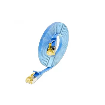 Wirewin Cat6a U/FTP Slim Ethernet patch kábel, RJ-45, modrá, 5 m PKW-STP-SLIM-K6A 5.0 BL