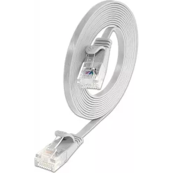 Wirewin Cat.6 Slim U/UTP patch kábel, 1,0 m, biela PKW-SLIM-KAT6 1.0 WS