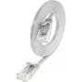 Wirewin Cat.6 Slim U/UTP patch kábel, 1,0 m, biely PKW-SLIM-KAT6 1.0 WS