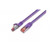 Wirewin S/FTP CAT6 0,25 m sieťový kábel, fialová (PKW-PIMF-KAT6 0.25 VT)