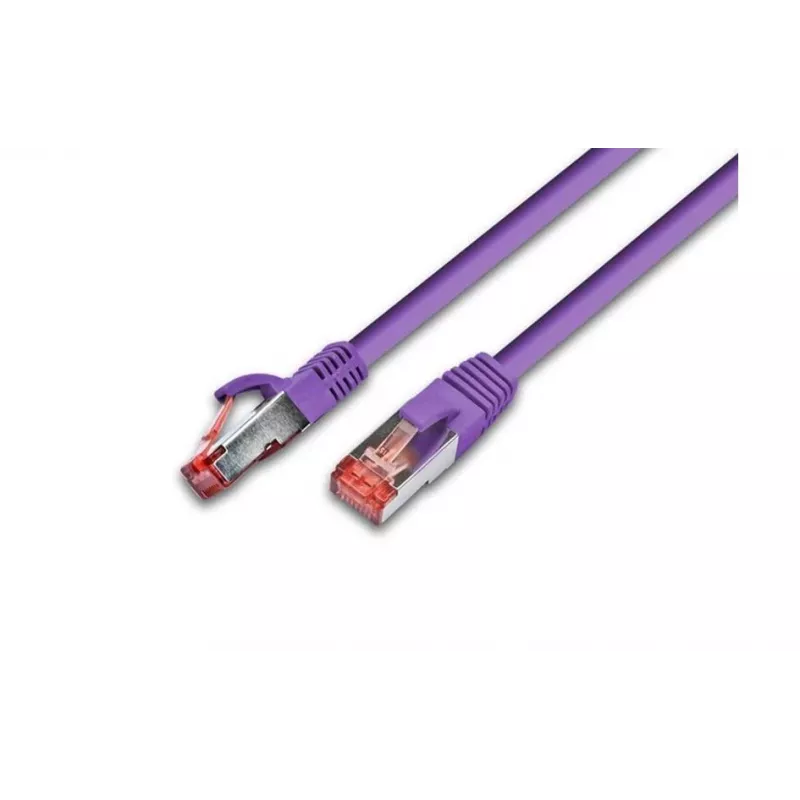Wirewin S/FTP CAT6 0,25 m sieťový kábel, fialová (PKW-PIMF-KAT6 0.25 VT)