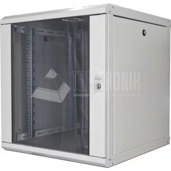 Wirewin WCAB 600X600X16U 16U nástenný sieťový rozvádzač, 600x600 mm, odnímateľné bočnice, čierna