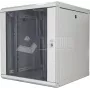 Wirewin WCAB 600X600X16U 16U nástenný sieťový rozvádzač, 600x600 mm, odnímateľné bočnice, čierna
