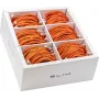 Wirewin SLIM-LS-K6A 1.0 OR 90 Cat.6A U/FTP Slim Ethernet patch kábel, 1,0m, oranžová, balenie 90 ks