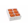 Wirewin SLIM-LS-K6A 1.0 OR 90 Cat.6A U/FTP Slim Ethernet patch kábel, 1,0m, oranžová, balenie 90 ks