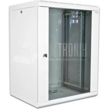 Wirewin 19 palcový nástenný rozvádzač, jednodielny, 600x560mm, 9U (WCAB 600X560X9U)