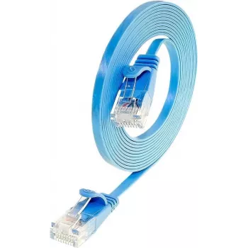 Wirewin SLIM patch kábel UTP sieťový kábel modrá 7,5 m Cat6 U/UTP (PKW-SLIM-KAT6 7.5 BL)