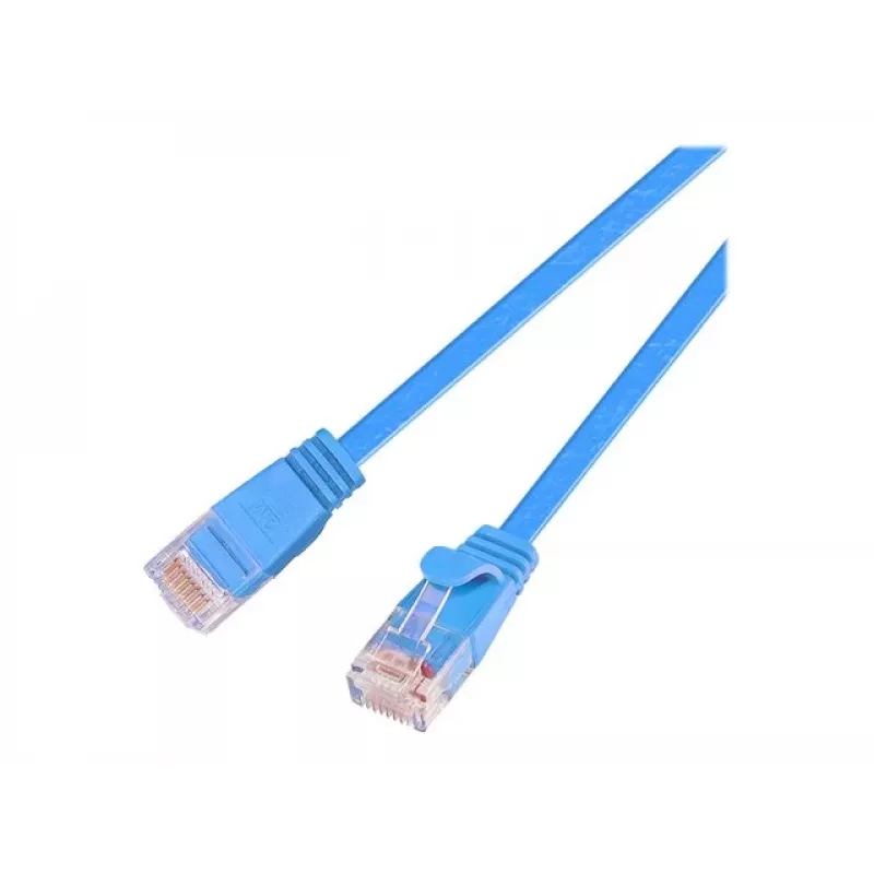 Wirewin SLIM patch kábel UTP sieťový kábel modrý 7,5 m Cat6 U/UTP (PKW-SLIM-KAT6 7.5 BL)