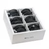 Wirewin SLIM-LS-K6A 1.0 BK 90 Cat6A U/FTP Slim Ethernet Patch kábel, 1,0 m, čierny, balenie 90 ks