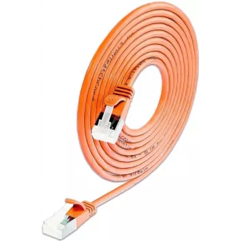Wirewin Cat.6A 10 Gigabit Slim Patch kábel, U/FTP, oranžový, 5 m PKW-LIGHT-STP-K6A 5.0 OR