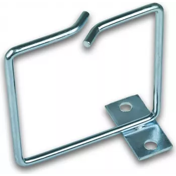 Wirewin kovový krúžok na manažment káblov 80x80mm, ľavostranná montáž, čierny KFH 80X80 LF/FG