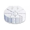 Optotec FOCUS-SAMR-HD4-12H zvárací modul pre LFC rozvádzače, 4 Single Reduced (CTR) zváracie kazety, max. 48 vlákien, FTTx