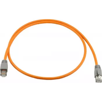 Wirewin Industrial CAT6A S/FTP Patch kábel, PUR plášť, Anti-UV, oranžový, 3,0 m PKW-I0-SF-K6A-PUR 3.0 OR