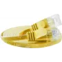 Wirewin Cat.6 U/UTP Slim patch kábel, 0,15 m, žltý PKW-SLIM-KAT6 0.15 GE