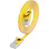 Wirewin Cat.6 U/UTP Slim patch kábel, 0,15 m, žltý PKW-SLIM-KAT6 0.15 GE