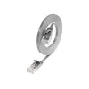 Wirewin Cat.6 U/UTP Slim Ethernet patch kábel, 0,75 m, sivá PKW-SLIM-KAT6 0.75