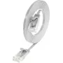 Wirewin Triotronik PKW-SLIM-KAT6 1.5 WS Cat6 U/UTP Slim Ethernet patch kábel, RJ-45 konektor samec na samec, biela, 1,5 m