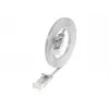 Wirewin Triotronik PKW-SLIM-KAT6 1.5 WS Cat6 U/UTP Slim Ethernet patch kábel, RJ-45 konektor samec na samec, biela, 1,5 m
