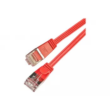 Wirewin Triotronik PKW-STP-SLIM-KAT6 20,0 RT Cat6 U/FTP Slim Ethernet patch kábel, RJ45 konektor samec na samec, 20 m, čierna