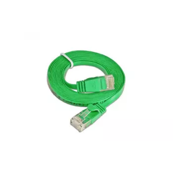 Wirewin Cat.6 Slim Ethernet patch kábel U/UTP 15 m zelený PKW-SLIM-KAT6 15.0 GN