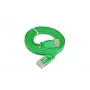 Wirewin Cat.6 Slim Ethernet patch kábel U/UTP 15 m zelený PKW-SLIM-KAT6 15.0 GN