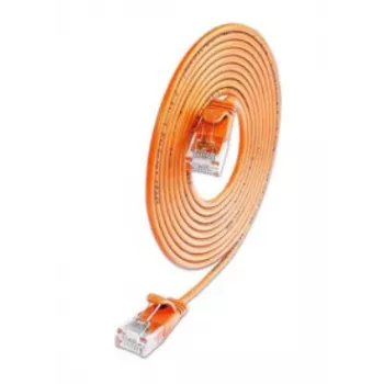 Wirewin SLIM Cat.6A 10 Gigabit U/UTP Slim patch kábel, 0,1 m, oranžová SLIM-L-UU-K6A 0.1 OR