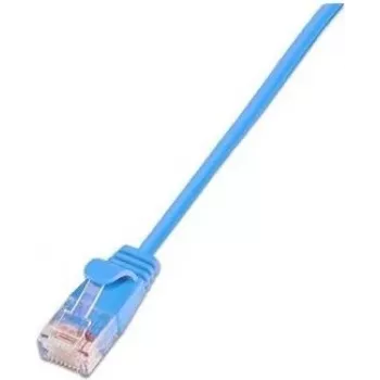 Wirewin Triotronik PKW-LIGHT-K6 1.0 BL Cat6 UTP Ethernet patch kábel, RJ45 konektor samec na samec, 1 m, modrá