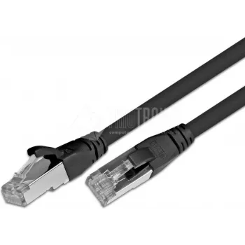 Wirewin Cat.5e F/UTP 1,5 m sieťový kábel, RJ45, čierna PKW-STP-K5E 1.5 SW