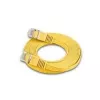 Wirewin Triotronik Cat6 U/UTP patch kábel, 3 m, RJ45 konektor samec na samec, žltý PKW-SLIM-KAT6 3.0 GE