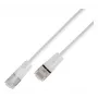 Wirewin SLIM KAT6A 10 Gigabit Light patch kábel, U/UTP, Ø 3,6 mm, biela, 0,25 m SLIM-L-UU-K6A 0.25 WT