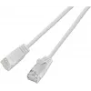 Wirewin SLIM KAT6A 10 Gigabit Light patch kábel okrúhly, U/UTP, Ø 3,6 mm, biela (SLIM-L-UU-K6A 2.0 WT)