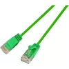 Wirewin Triotronik U/UTP Cat6 patch kábel 0,5m zelený PKW-LIGHT-K6 0.5 GN