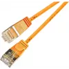 Wirewin Triotronik PKW-LIGHT-STP-K6 2.0 OR Cat6 F/FTP patch kábel, RJ45 konektor samec na samec, 2m, oranžová