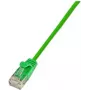 Wirewin SLIM SL6 20 GN - Cat.6 U/FTP Slim-Light patch kábel, 20 m, zelená PKW-LIGHT-STP-K6 20.0 GN