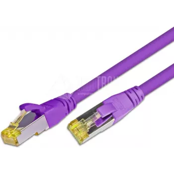 Wirewin PKW-PIMF-KAT6A 0.5 VI sieťový kábel 0,25 m Cat6a S/FTP (S-STP) fialová