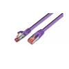 Wirewin PKW-PIMF-KAT6A 0.5 VI sieťový kábel 0,25 m Cat6a S/FTP (S-STP) fialový