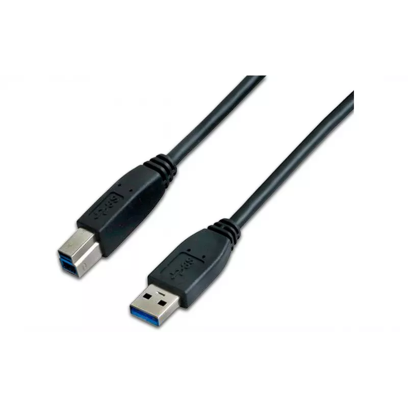 Wirewin USB 3.0 A-B kábel 5m čierny USB 3.0 A-B MM 5.0 SW