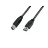 Wirewin USB 3.0 A-B kábel 5m čierny USB 3.0 A-B MM 5.0 SW
