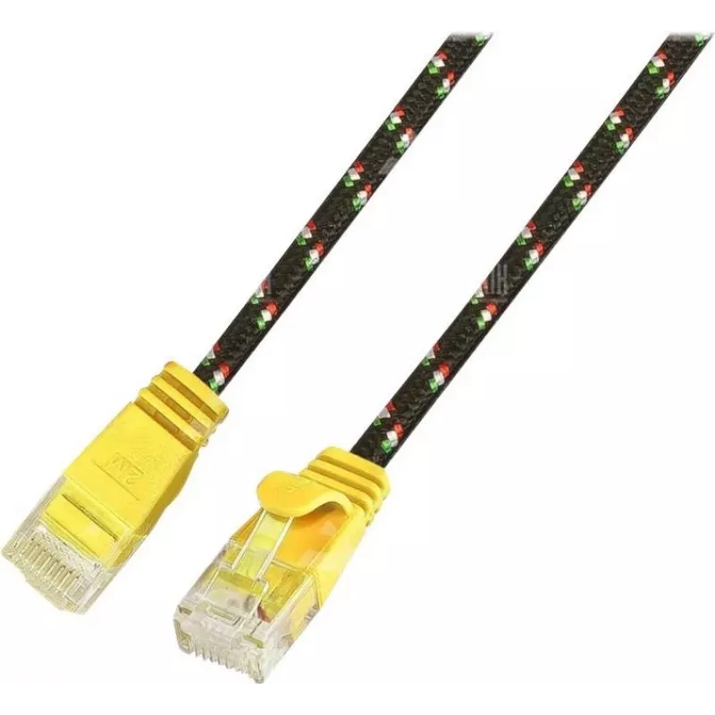 Wirewin SLIM Tough Cat6 U/UTP patch kábel, žltá, 0,25 m PKW-TOUGH-K6 0.25 GE