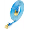 Wirewin Cat 6a U/FTP Slim patch kábel, 1,5 m, modrá PKW-LIGHT-STP-K6A 1.5 BL
