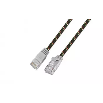 Wirewin SLIM UT6 10 GR - Cat.6 Slim Tough kábel, U/UTP, 10 m, sivá (PKW-TOUGH-K6 10.0)