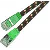 Wirewin Cat.6 SLIM-Tough patch kábel F/FTP 0,25m zelený PKW-TOUGH-STP-K6 0.25 GN