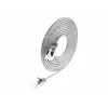 Wirewin PKW-LIGHT-STP-K6A 1.5 Cat 6a U/FTP Slim Round Prepojovací kábel, PoE, 1,5 m, sivý