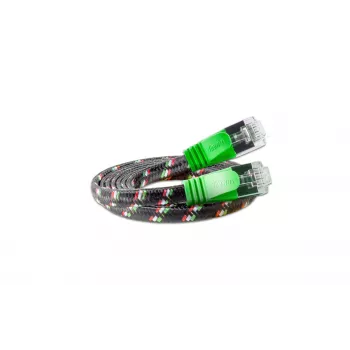 Wirewin SLIM ST6 05 GN - Cat.6 Slim-Tough kábel, F/FTP, 0,5 m, zelená PKW-TOUGH-STP-K6 0,5 GN
